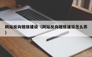 娄底网站反向链接建设（网站反向链接建设怎么弄）